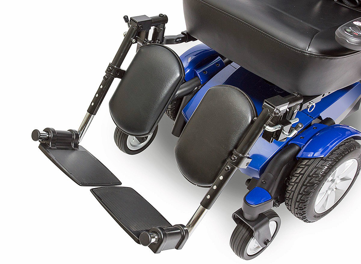 Power Chair Wheelchair with Elevating Legrest Option