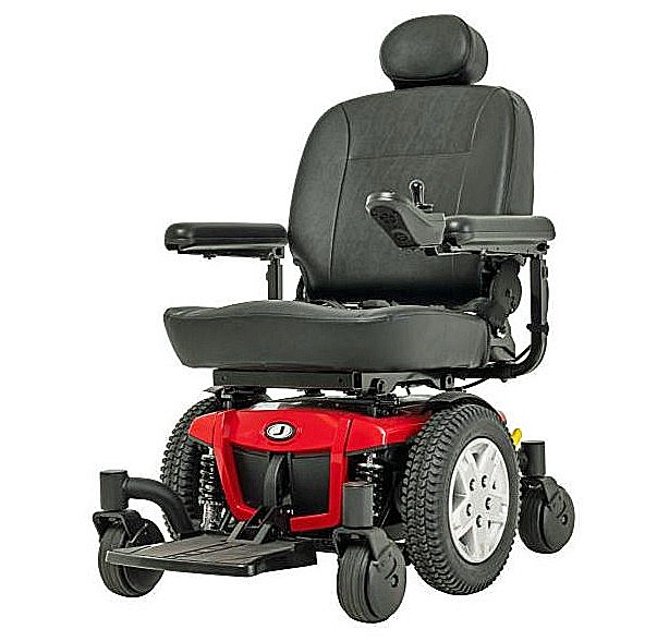 Jazzy 600 ES Power Chair - Cardinal Red