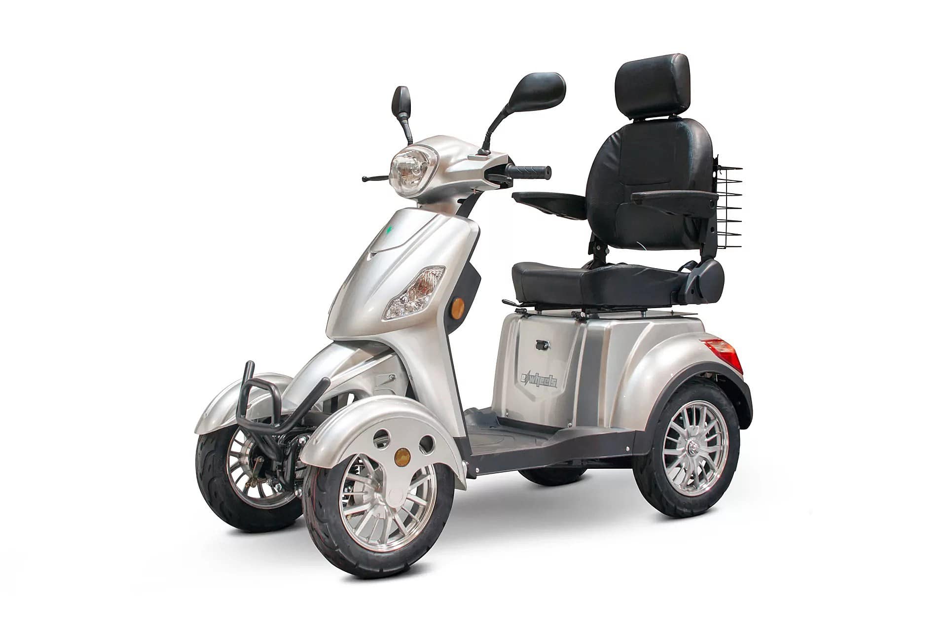 EW-46 Recreational Scooter - Silver Color - By EWheels