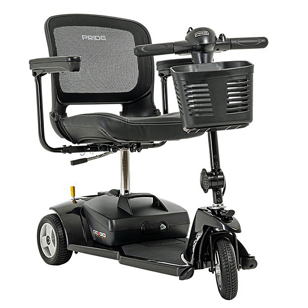 Go-Go Ultra X Portable - Black Color - By Pride Mobility