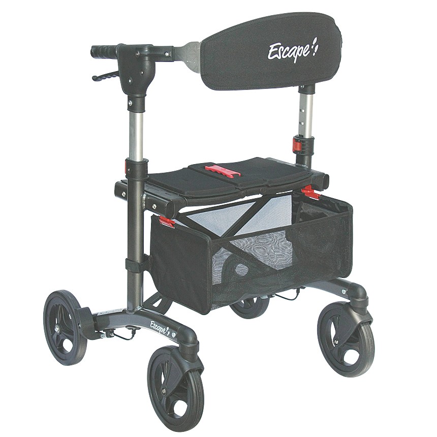 Escape Low Seat Rollator Model 500 Rolling Walker By Escape