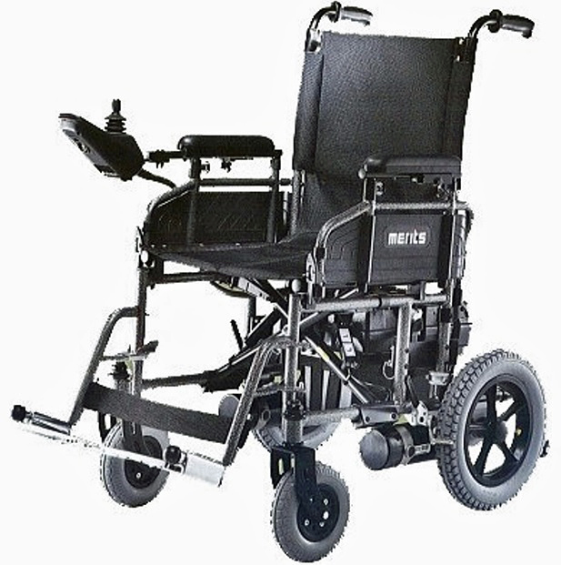 Travel-Ease HD 22" - Heavy-Duty Folding Power Chair Model P181