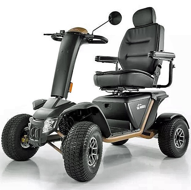 Baja Wrangler 2 4-Wheel Recreational Scooter - Desert Sand