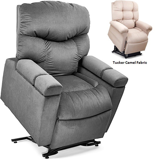 Cloud+ PR511 Lift Chair With HeatWave™ With Maxicomfort - Tucker Camel Fabric - By Golden Technologies