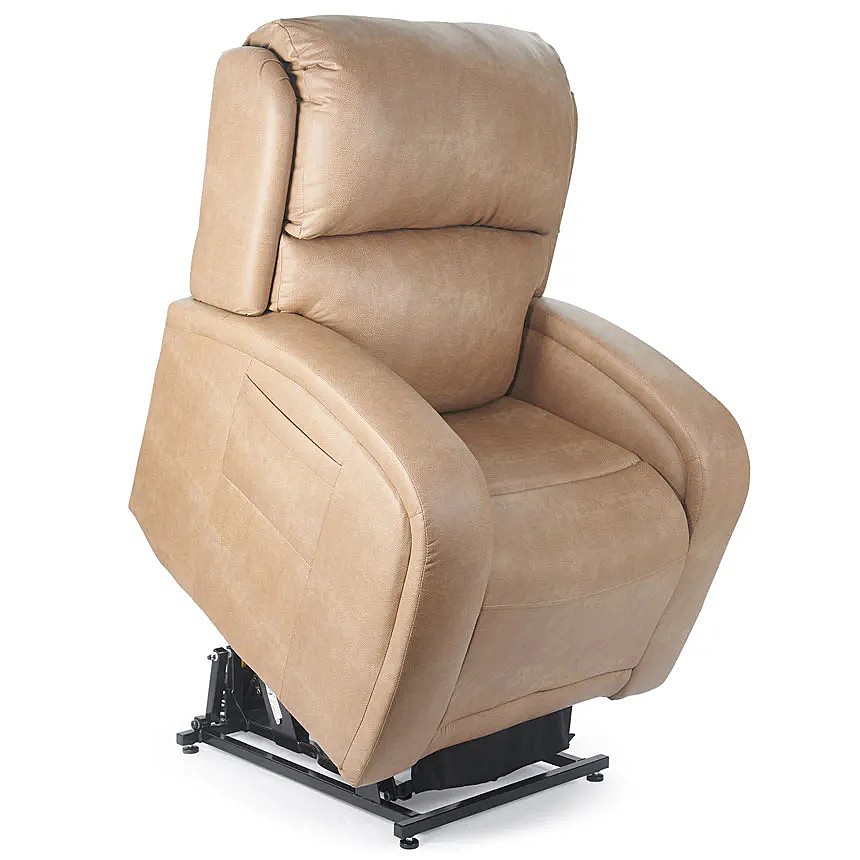 EZ Sleeper PR-761 Lift Chair with Twilight Tilt Technology - Brisa Distressed Saddle Fabric - By Golden Technologies