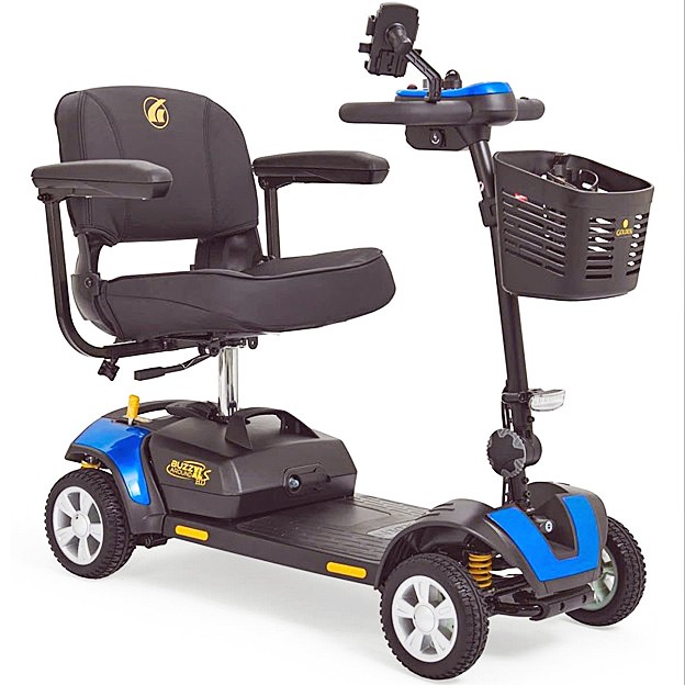 Buzzaround XLS-HD 4-Wheel Scooter - Blue