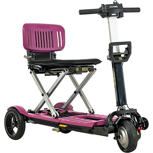 i-Go Folding 3-Wheel Scooter - Sugar Plum