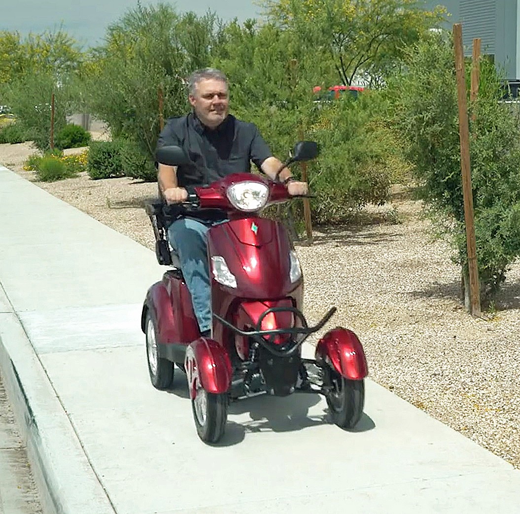 EW-46 Recreational Scooter - Safe and Enjoyable