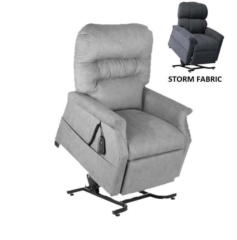 Monarch PR355 Lift Chair - Luxe Storm Fabric - by Golden Technologies