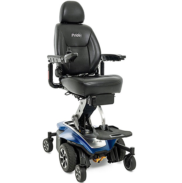 Jazzy Air® 2 Power Chair Wheelchair - Elevating Seat - Tanzanite Blue