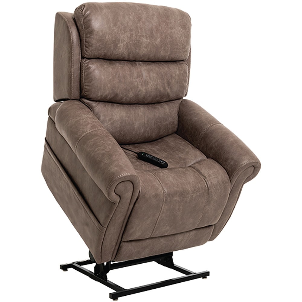 VivaLift! Tranquil 2 PLR935 Lift Chair - Astro Mushroom Fabric - By Pride Mobility