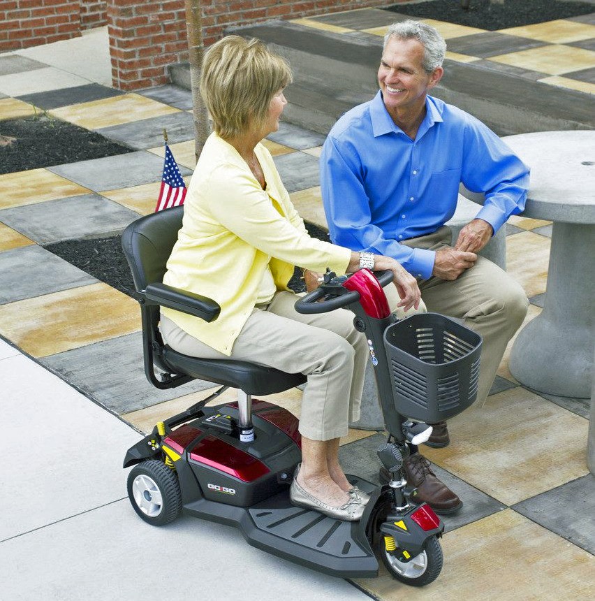 Go-Go LX with CTS Suspension - 3-Wheel Travel Scooter - Live Your Best