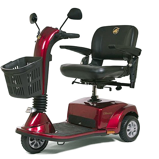 Companion GC240C Mid-Size -Wheel Scooter Color: Red