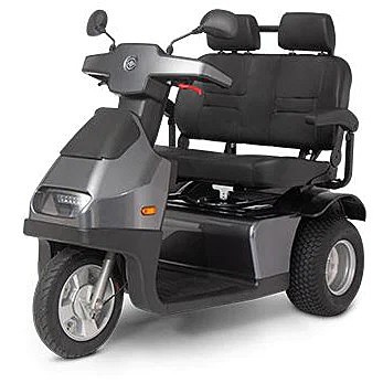 Afiscooter S / S3 - Dual Seat - 3-Wheel Model No.: Afiscooter S3 - FTS