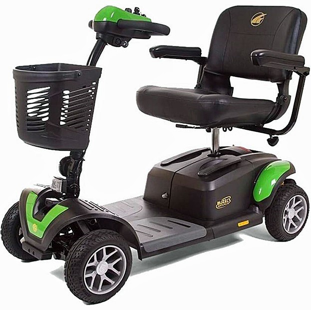 Buzzaround EX 4-Wheel Scooter 18" Seat - Green