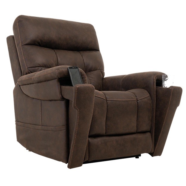 VivaLift! Radiance PLR-3955 Lift Chair - Badlands Walnut Fabric - By Pride Mobility