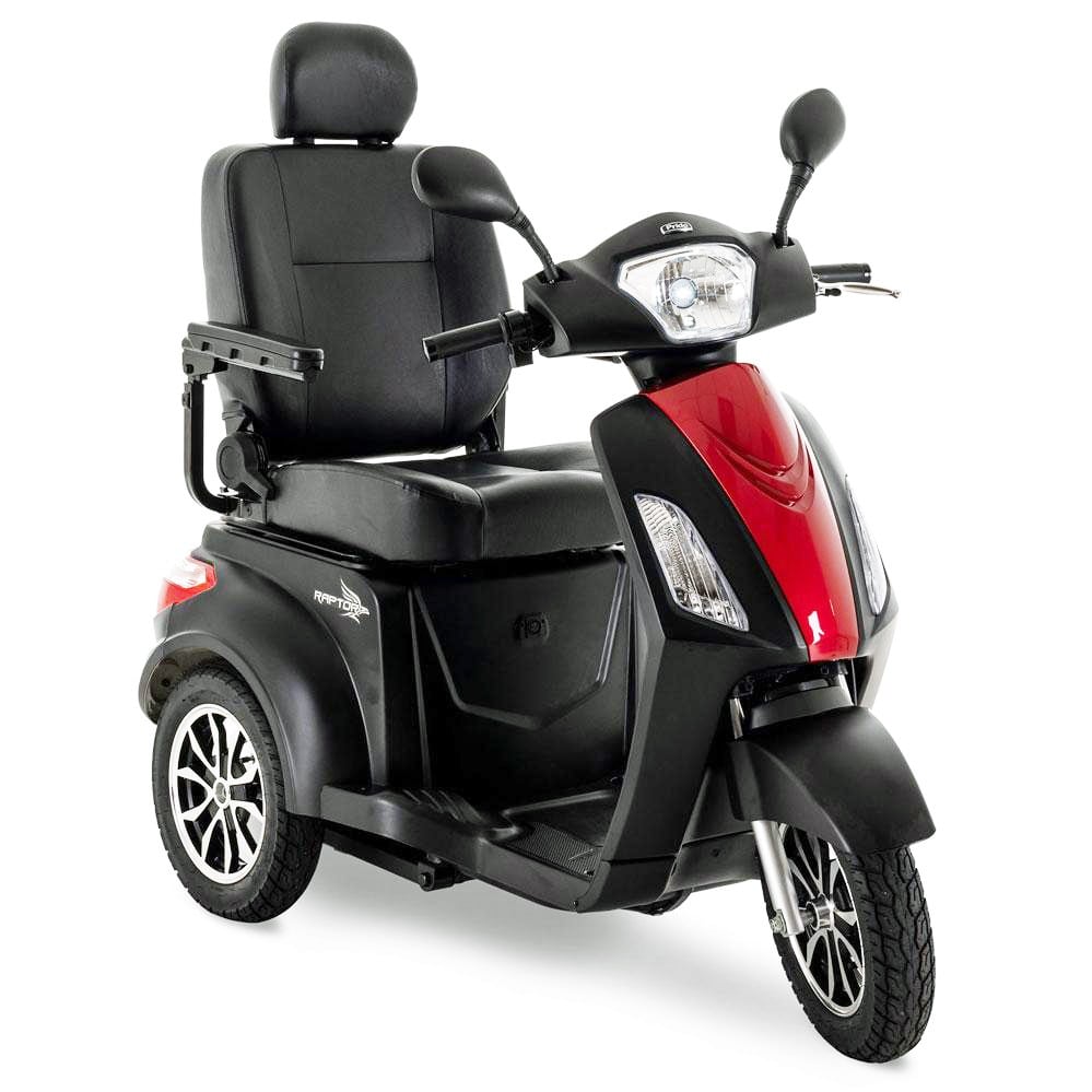 Baja™ Raptor® 2 3-Wheel Recreational Scooter Color: Matte Black With Red Insert