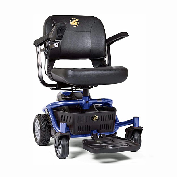 LiteRider Envy Power Chair - Paradise Blue Color - 17" Standard Seat - y Golden Technologies