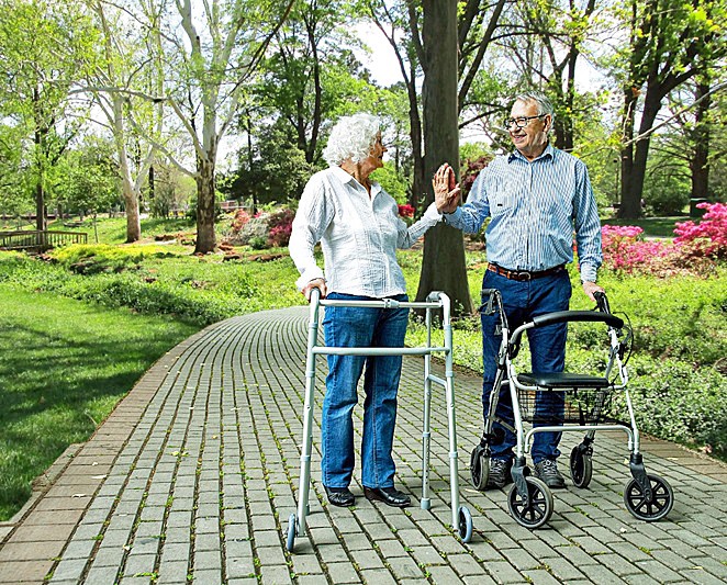 Oklahoma Lifestyle Rollator Walker