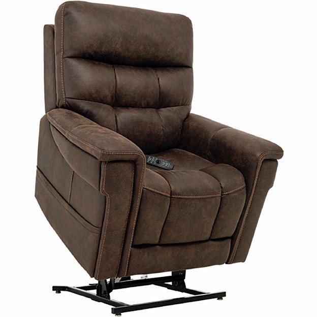 VivaLift! Radiance Lift Chair Recliner By Pride Mobility Canyon Walnut Fabric 