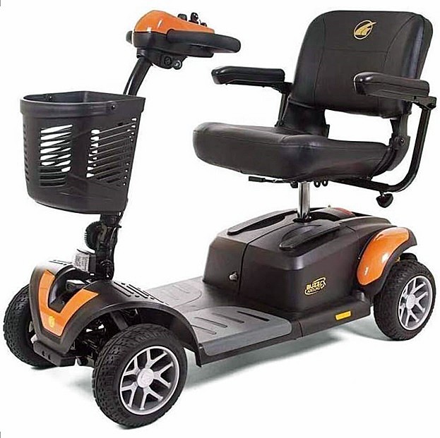 Buzzaround EX 4-Wheel Scooter 20" Seat - Orange