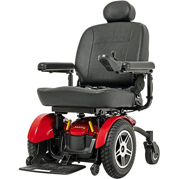 Jazzy Elite 14 Power Chair - Jazzy Red