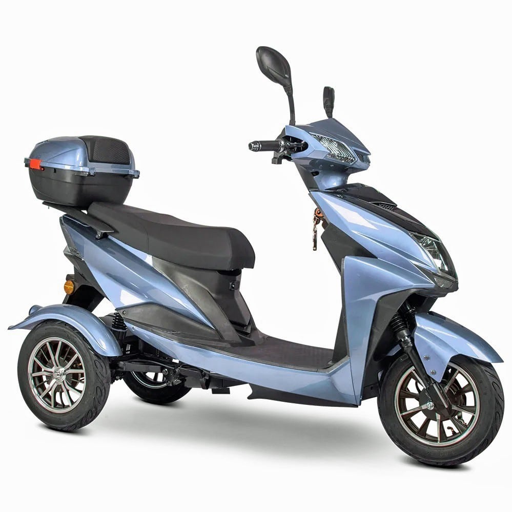 EW-10 Sport Recreational Scooter - Blue Color - By EWheels