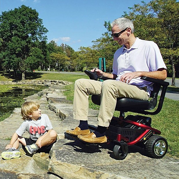 LiteRider Envy Power Chair - Sharing Good Times Together - By Golden Technologies