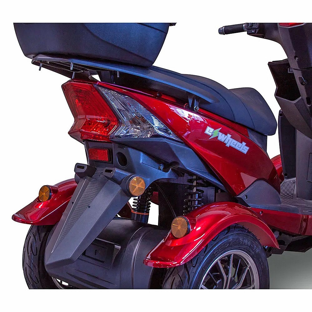 EW-14 Recreational Scooter - A Sporty, Angular Design Reflects the 15 MPH Top Speed.