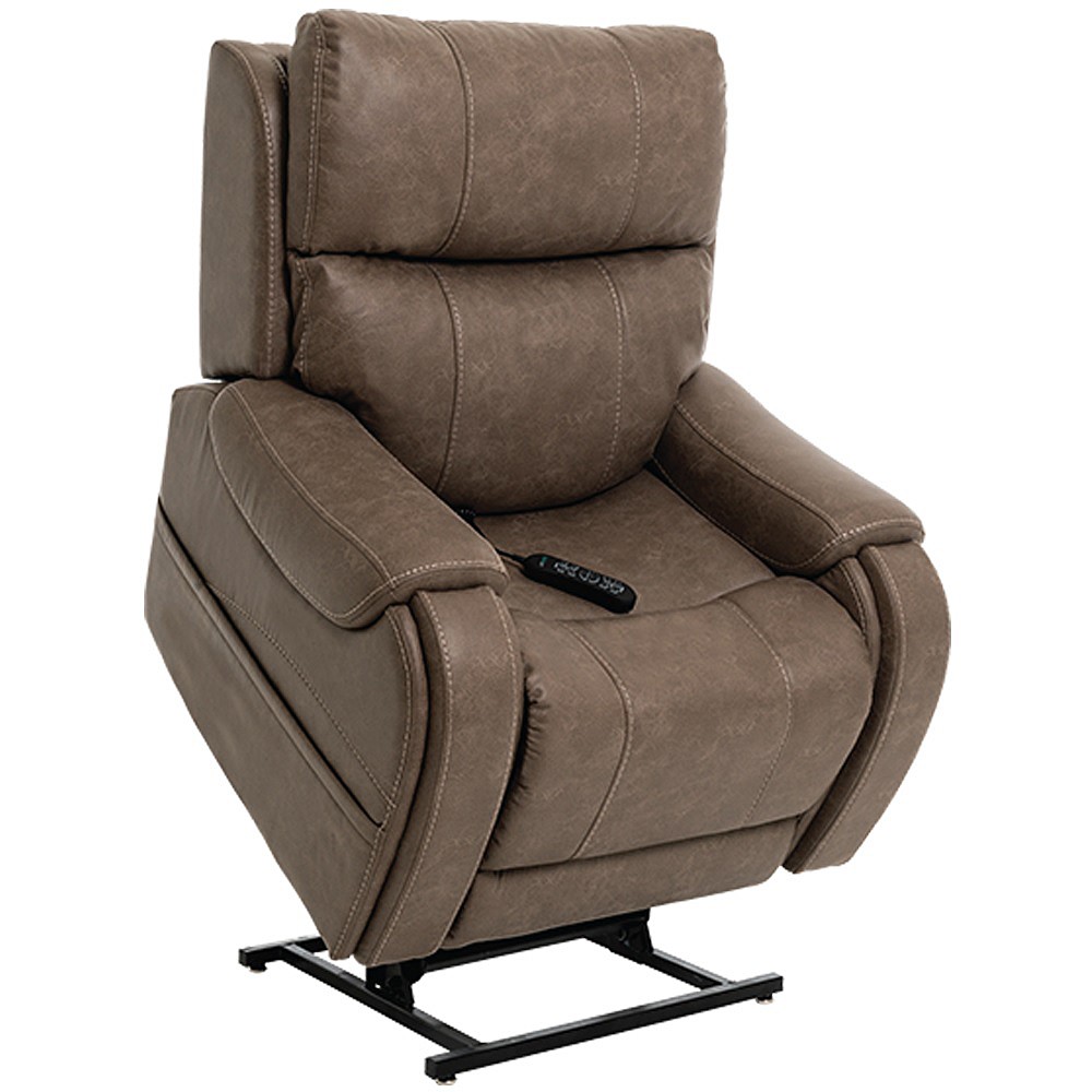 VivaLift! Atlas PLR-985M Lift Chair - Badlands Mushroom Fabric - By Pride Mobility