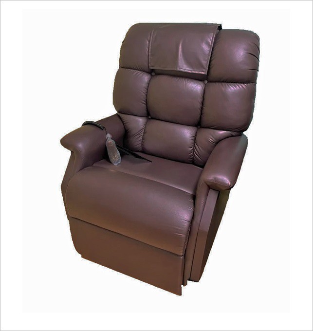 Cambridge PR401 Lift Chair - BRISA® Faux Leather Coffee Bean Fabric - By Golden Technologies