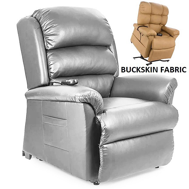 Relaxer PR766 With Maxicomfort Lift Chair - Brisa® Buckskin Fabric - By Golden Technologies