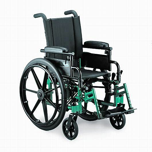 9000 Jymni Wheelchair Model 9JYLT Pediatric Folding Manual Wheelchair By Invacare