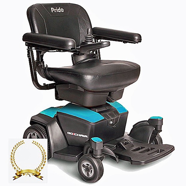 Go-Chair Power Chair Wheelchair - Bermuda Blue Color - By Pride Mobility