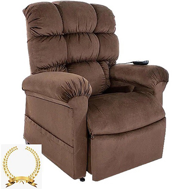 Cloud PR-515 MaxiComfort with Twilight Lift Chair Recliner By Golden Technologies Luxe Chocolate Fabric