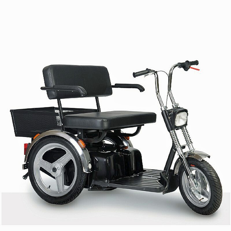 Afiscooter SE - Se Dual Wide Seat 3-Wheel Scooter