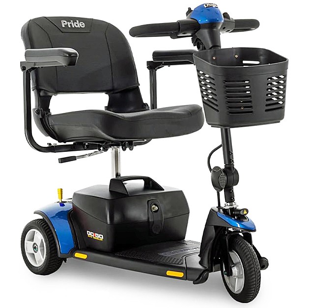 Go-Go Elite Traveller Portable 3-Wheel Scooter Color: Blue