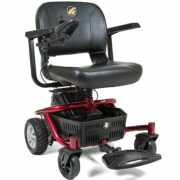 LiteRider Envy Power Chair 17" Stadium Seat - GP162 - Cherry Red