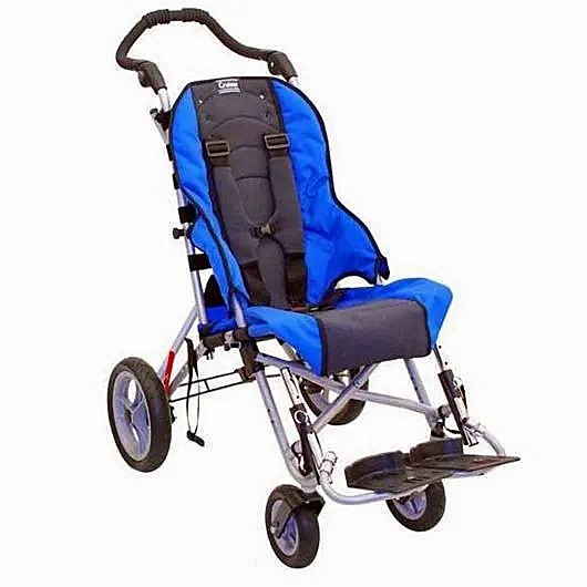 Convaid Cruiser Cordura Stroller - Royal Blue Color - By Convaid