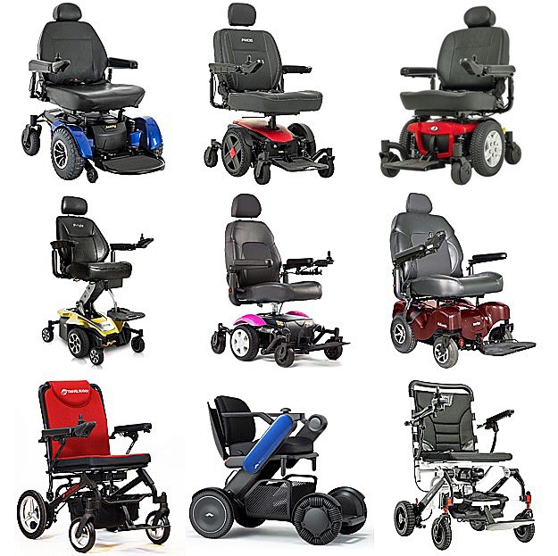 All Types of Power Wheelchairs