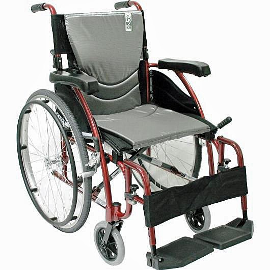 Lightweight S-Ergo 115/125 Model S-ERGO Basic Manual Wheelchair By Karman Healthcare