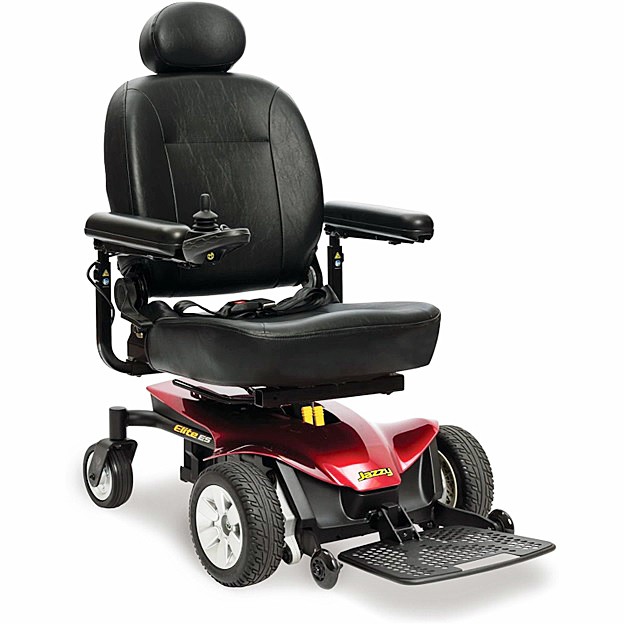 Jazzy Elite ES Power Chair - Candy Apple Red