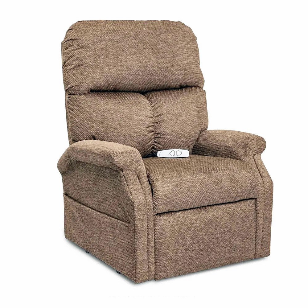 Classic LC-250 3-Position  Lift Chair Recliner By Pride Mobility Cloud 9 Stone Fabric Medium  