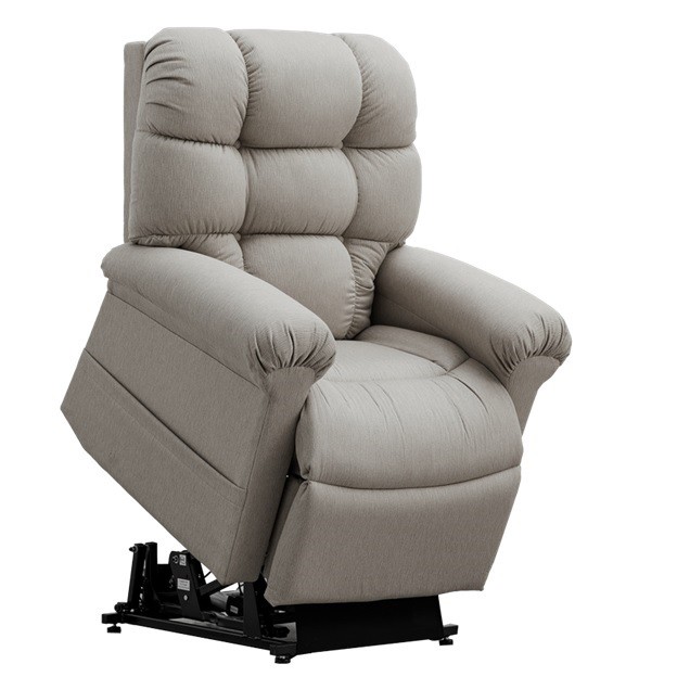 Cloud PR515 Lift Chair With MaxiComfort - With Twilight Tilt Technology - Brisa® Slate Fabric - By Golden Technologies