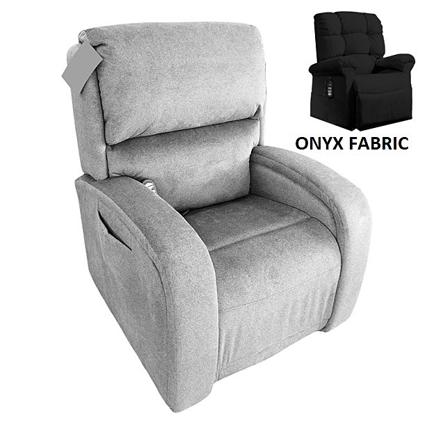 EZ Sleeper PR735 With Maxicomfort Lift Chair - Luxe Onyx Fabric - By Golden Technologies