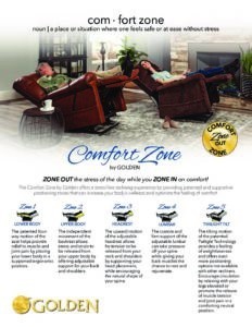 Select Comfort 5 Zone Lift Chair Brochure