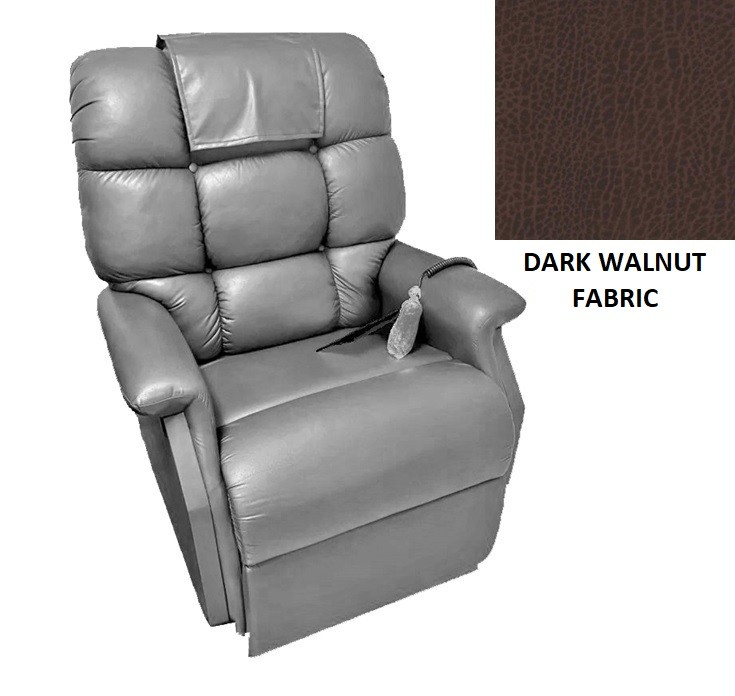 Cambridge PR401 Lift Chair - Brisa® Dark Walnut Fabric - By Golden Technologies