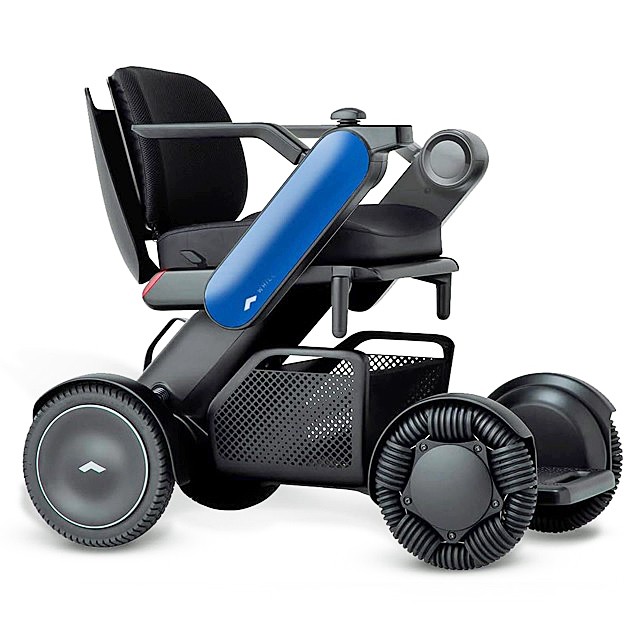 WHILL Model C2 4-Wheel Mobility Power Chair Vehicle - Blue